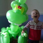 balloon dinosaur kids entertainment party